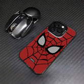 Spider-Net Black Red iPhone Case